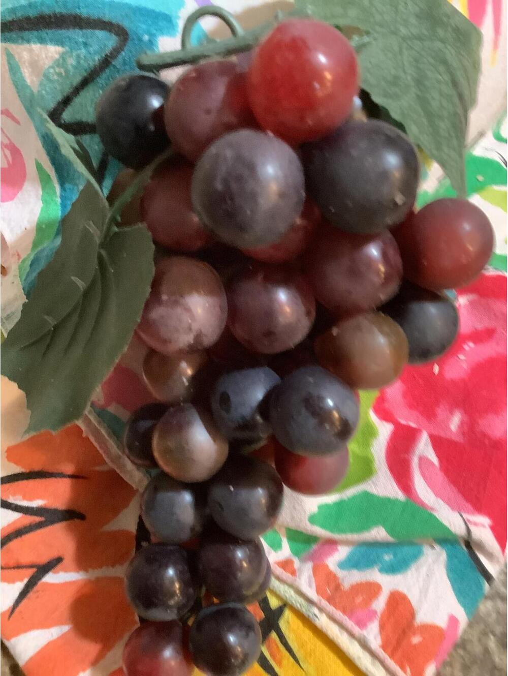 Artificial Grape Cluster Decor - Multi Color Set - Picture 9 of 9